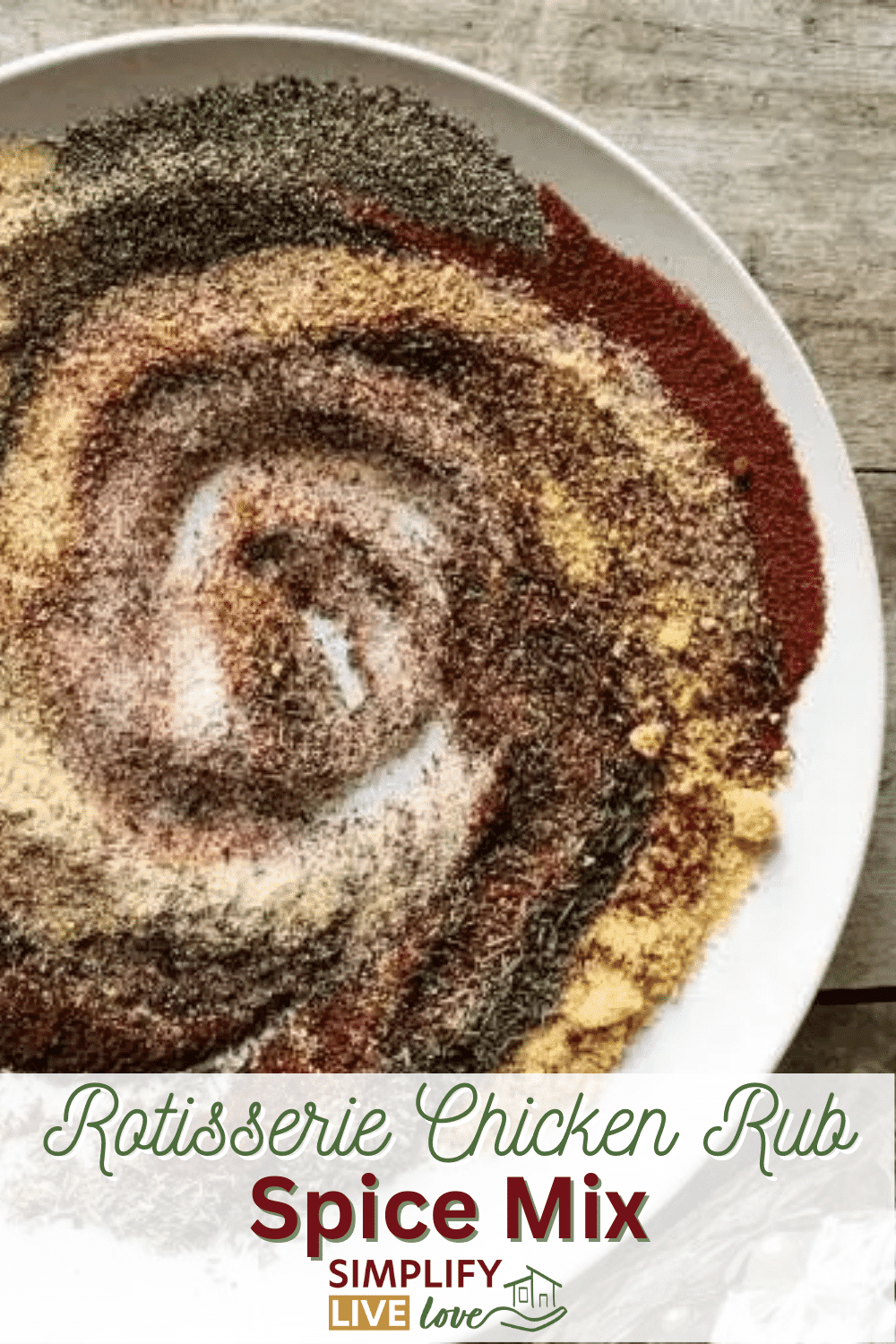 Rotisserie Chicken Rub Spice Mix Simplify, Live, Love