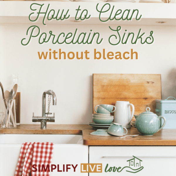 How to Clean Porcelain Sinks without Bleach