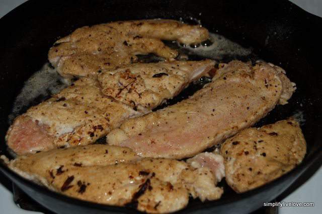 Easy Chicken Breasts with Mushrooms & Artichoke Pan Sauce - Simplify ...