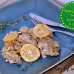 skinny chicken with artichokes and lemon