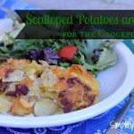 scalloped potatoes and bacon