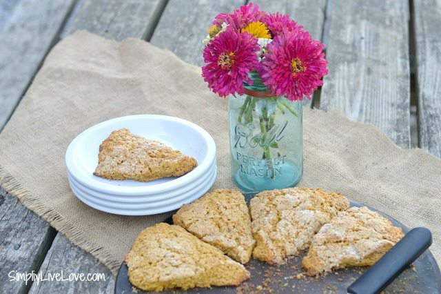 easy pumpkin scones