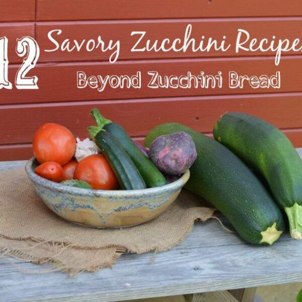 12 Savory Zucchini Recipes - Beyond Zucchini bread