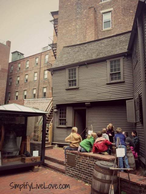 Paul Revere's Home - Boston Freedom Trail