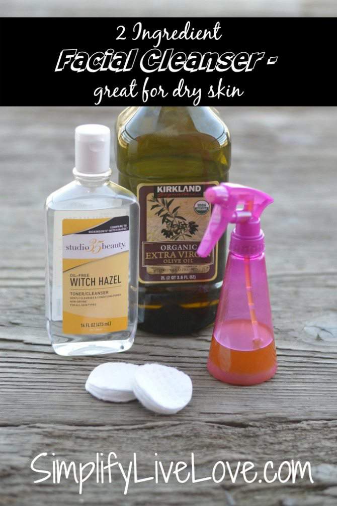 two ingredient facial cleanser, perfect for really dry faces that need moisture #NaturalGoodness #cbias #ad