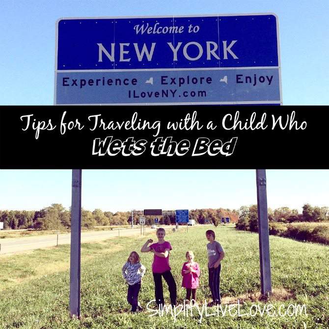 Tips for Traveling with a child who wets the bed #ConquerBedWetting #ad