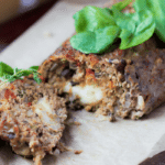 Spinach Mozzarella Meatloaf! So Good You'll Make Double Batch!