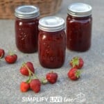 how to can strawberry syrup