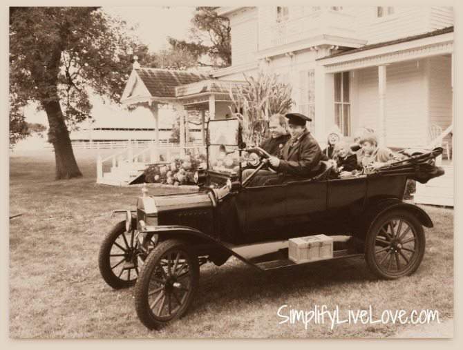 Harriman Nielsen Historic Farm - ride in a Model A