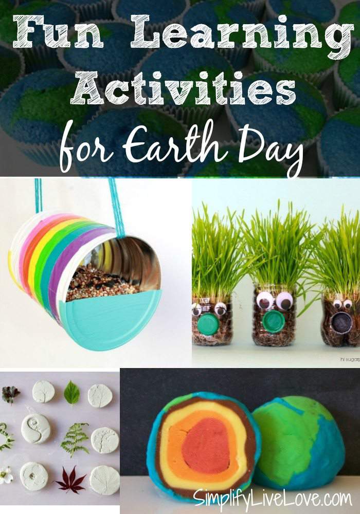 These fun and multi-age Earth Day Learning Activities are a great way to teach children to take care of the earth! Add a couple to Earth Day this year!