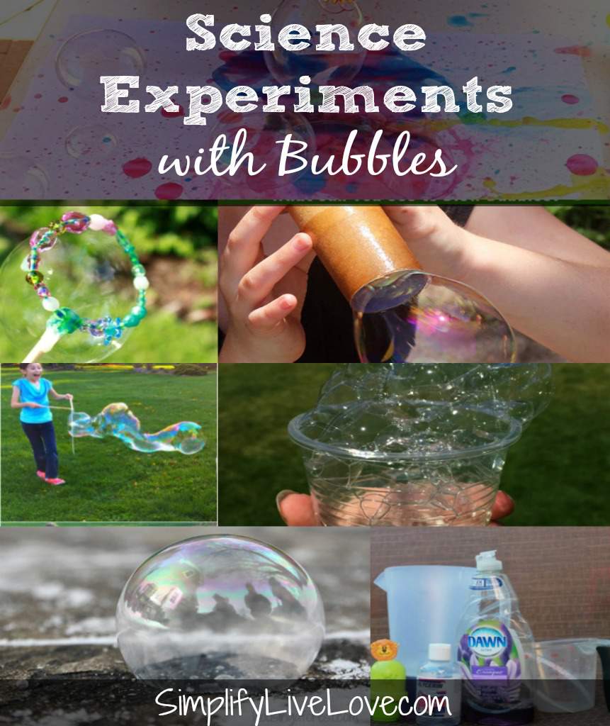 Bubble Science Projects and Experiment Ideas