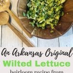 wilted lettuce recipe