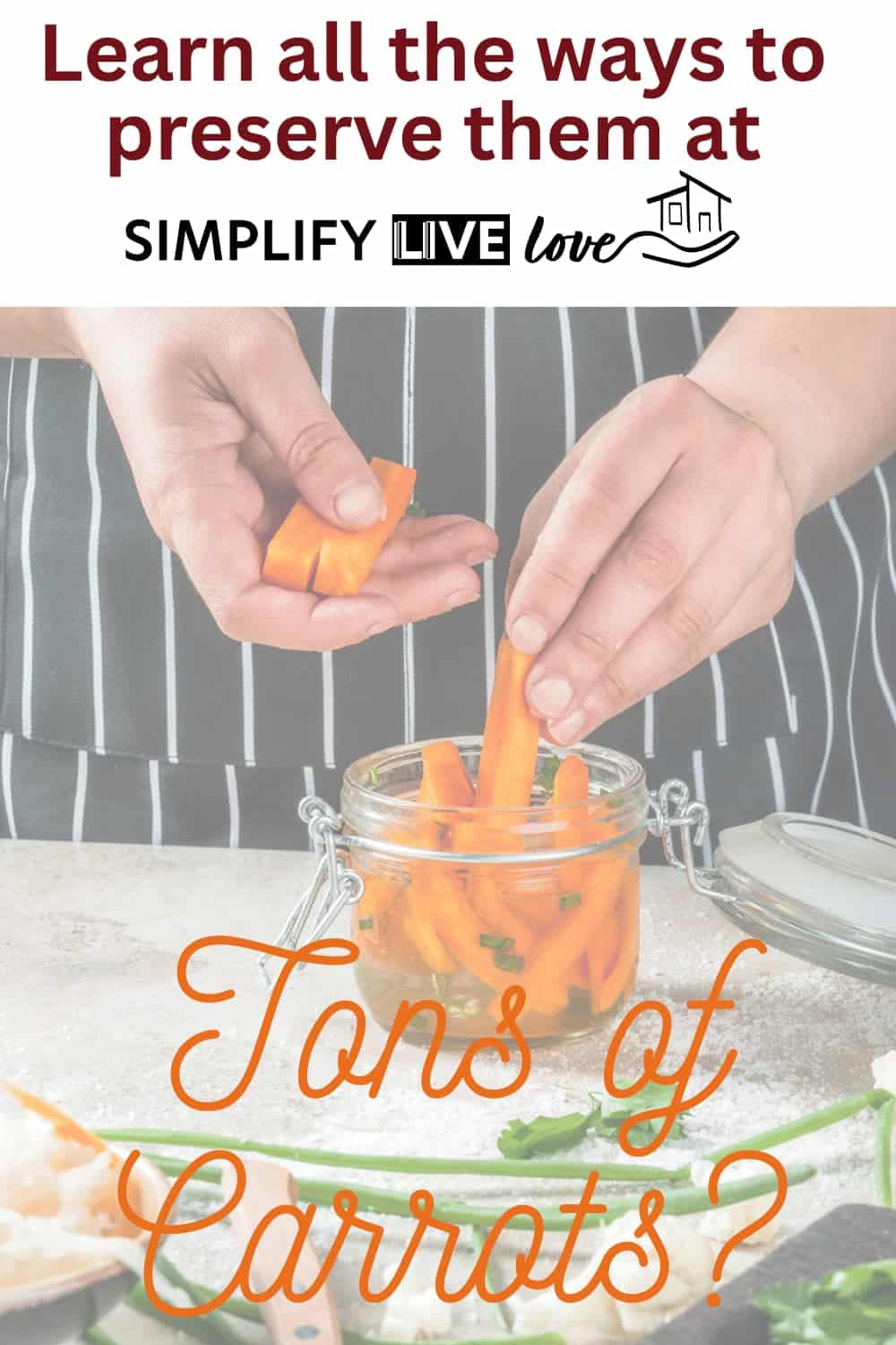 How to Preserve a Bumper Crop of Carrots Simplify Life Love