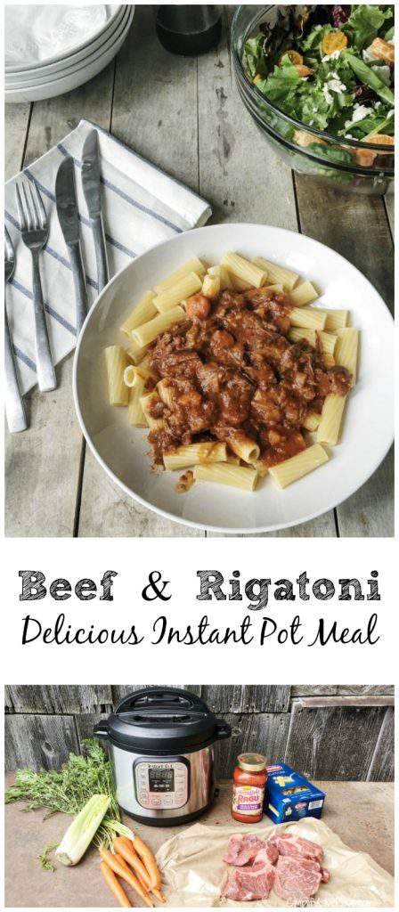 Instant Pot Beef Roast with Rigatoni - Hearty & Delicious! - Simplify ...