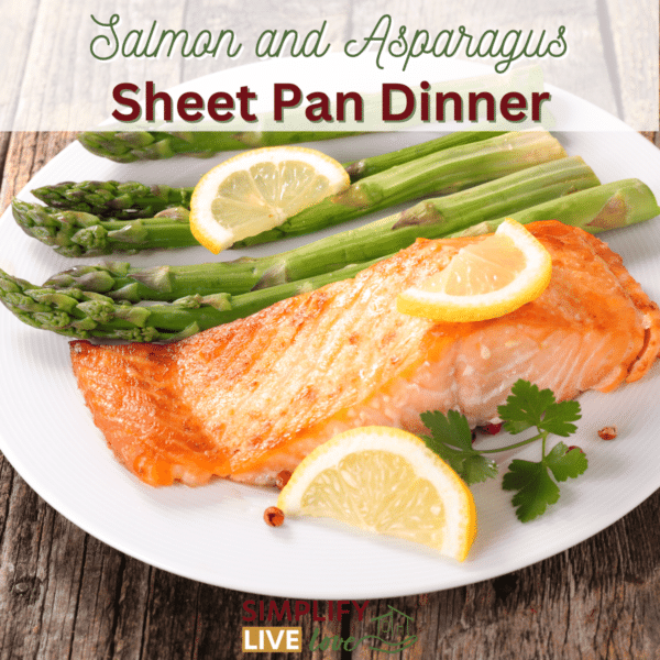 Salmon and Asparagus Sheet Pan Dinner