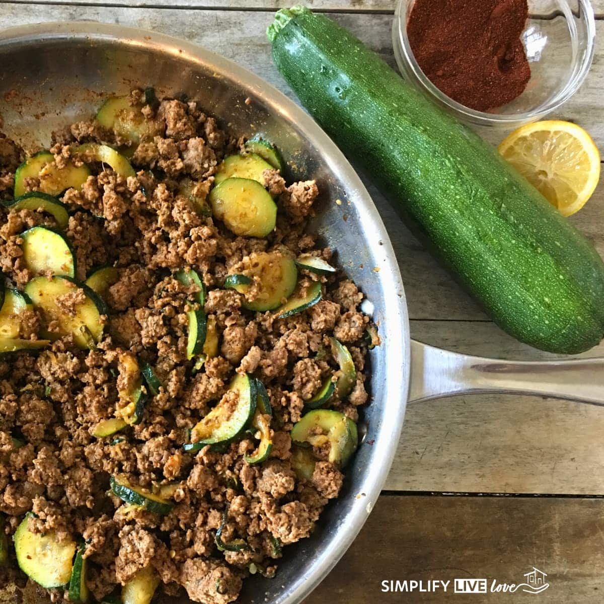 Zucchini & Beef Skillet Dinner
