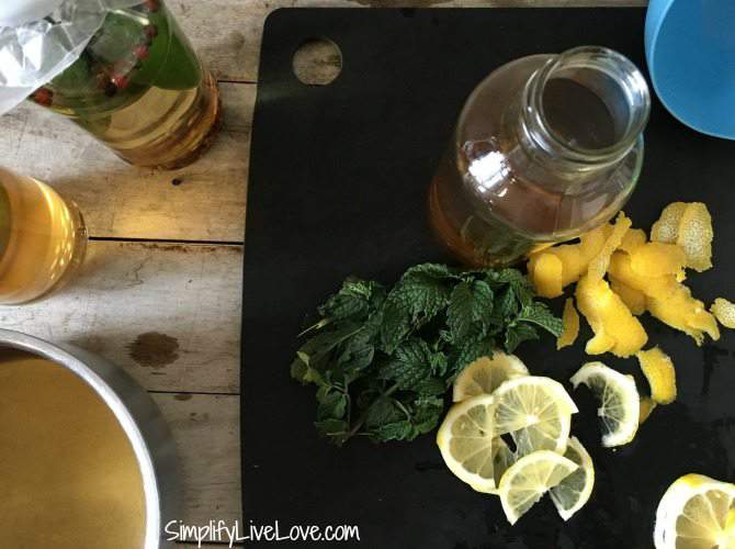 Gourmet Citrus Mint Vinegar