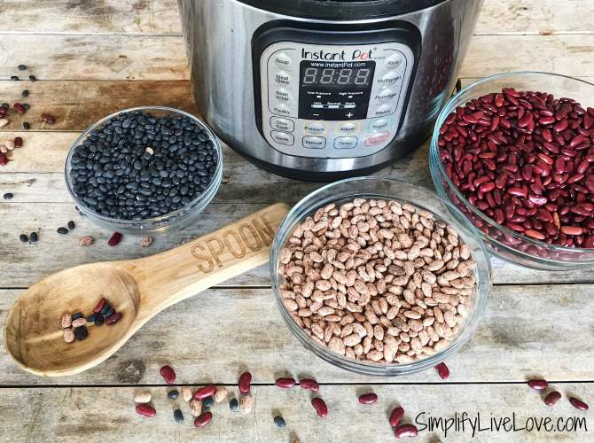 what is the bean to water ratio for instant pot