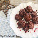 pomagranate double chocolate cookies