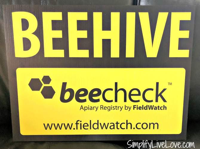 register your bees with fieldwatch