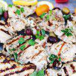 grilled chicken made with best chicken marinade for greek chicken flavors