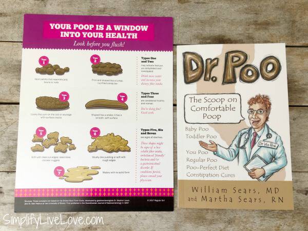 poop chart and Dr. Poo book
