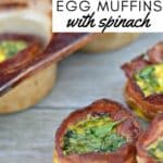 bacon wrapped egg muffins