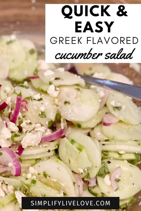 greek cucumber salad