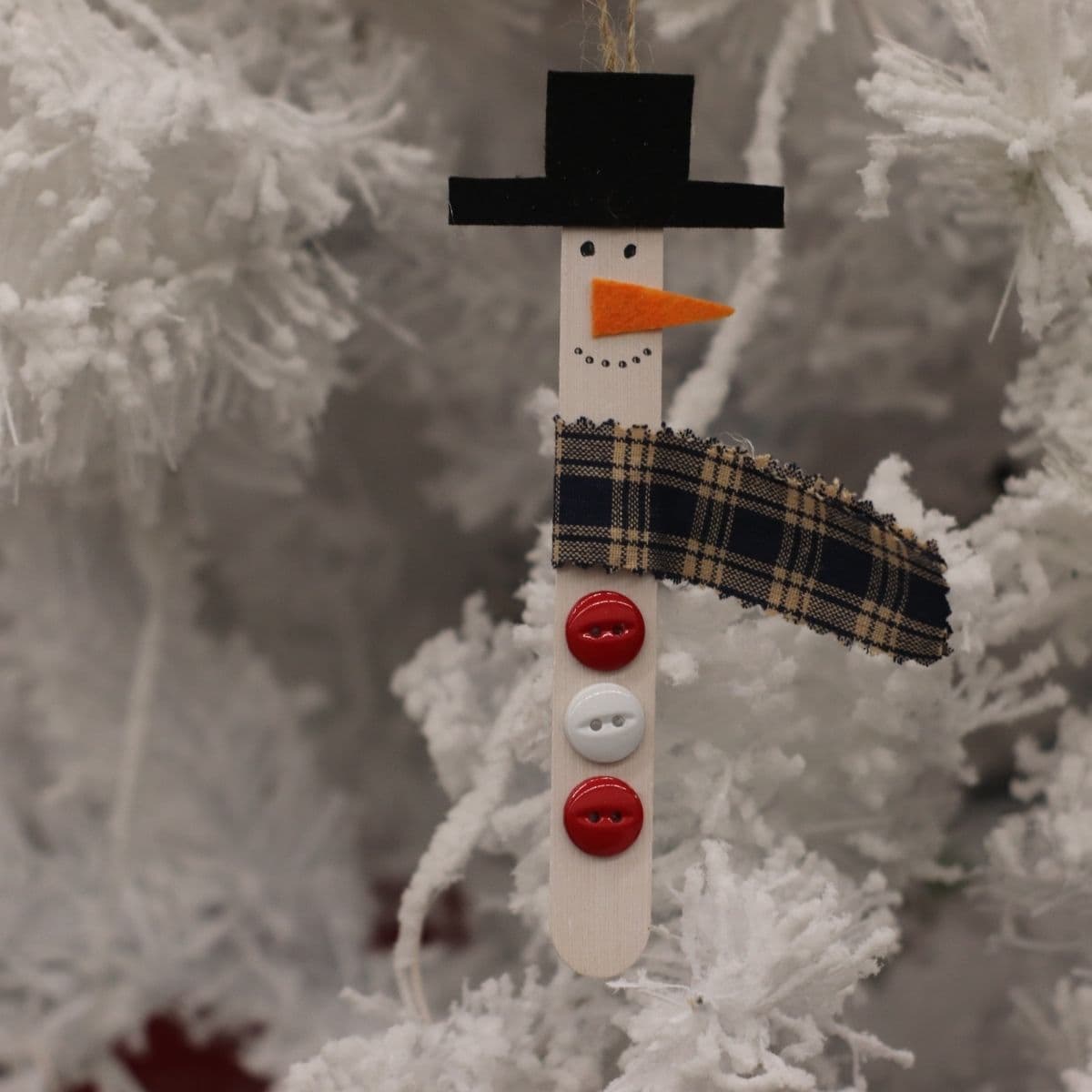 Snowman Beautiful Life Ornament Sustainable Eco Friendly