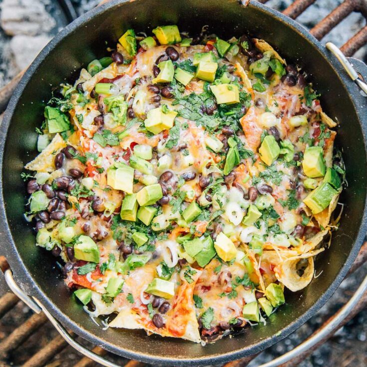 Image for The Easiest Campfire Nachos