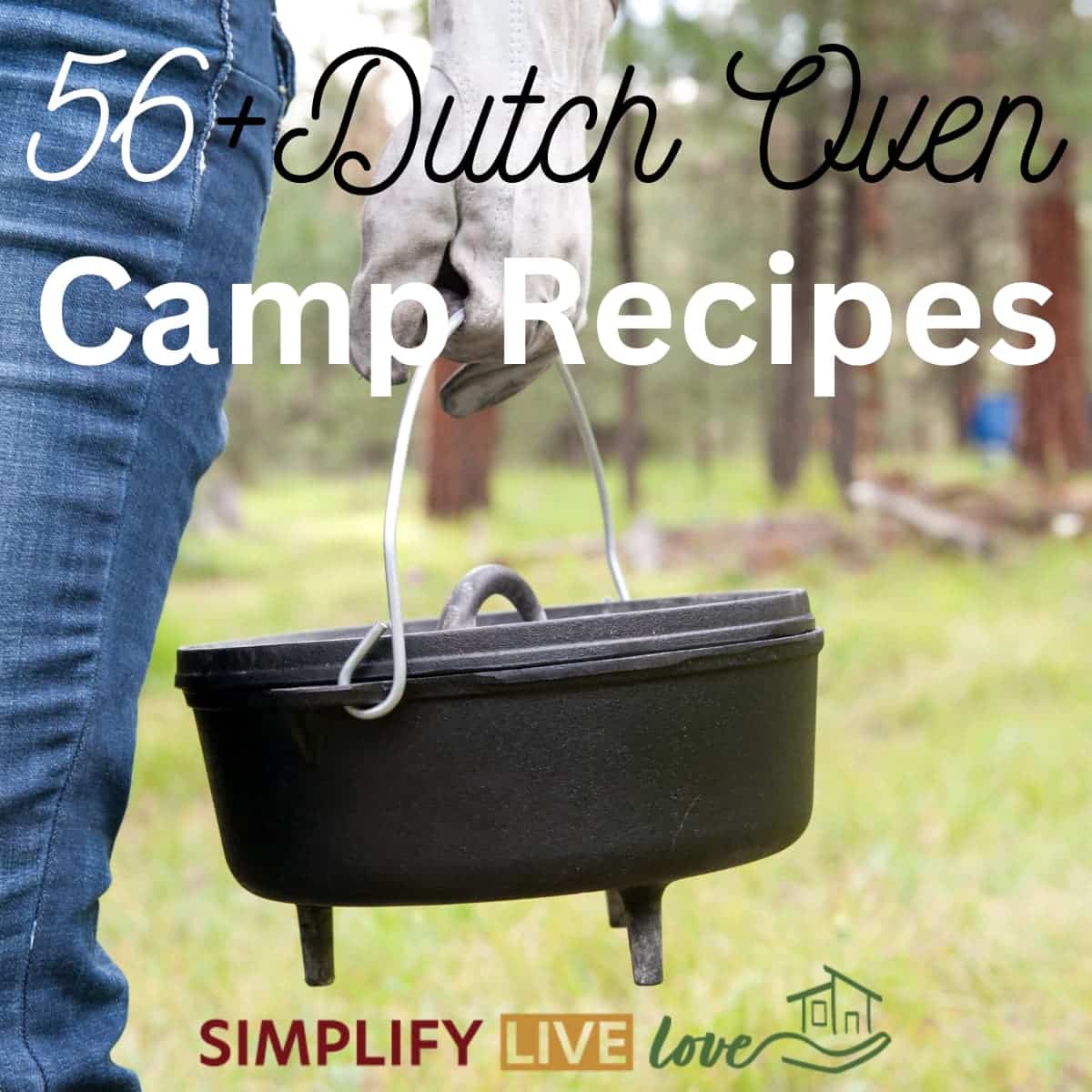 Uno Casa Cast Iron Camping Dutch Oven