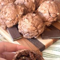 Triple Chocolate Mint Cookies