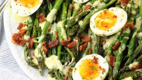 Image for Asparagus Egg and Bacon Salad with Dijon Vinaigrette