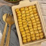 Freezer Friendly Chicken Pot Pie Tater Tot Casserole Printable Recipe