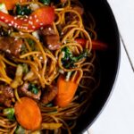 Quick & Easy Weeknight Instant Pot Chicken Lo Mein Recipe