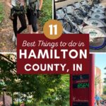 Looking for a fun family-friendly weekend getaway in the Midwest? Choose Hamilton County, Indiana. Full of public art, active outdoor adventure, Conner Prairie Living History Farm, Strawtown Koteewi and more - this northern suburb of Indianapolis will be a hit! Here's what to do in Hamilton County that you teens will love, where to eat, and where to stay too!