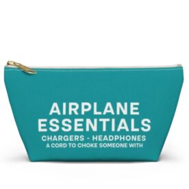 Airplane Essentials Travel Bag Organized Flight Comfort