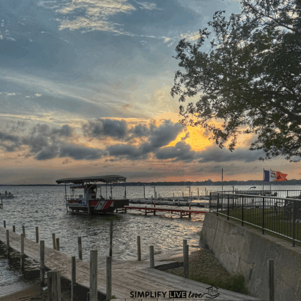 Clear Lake at Sunset