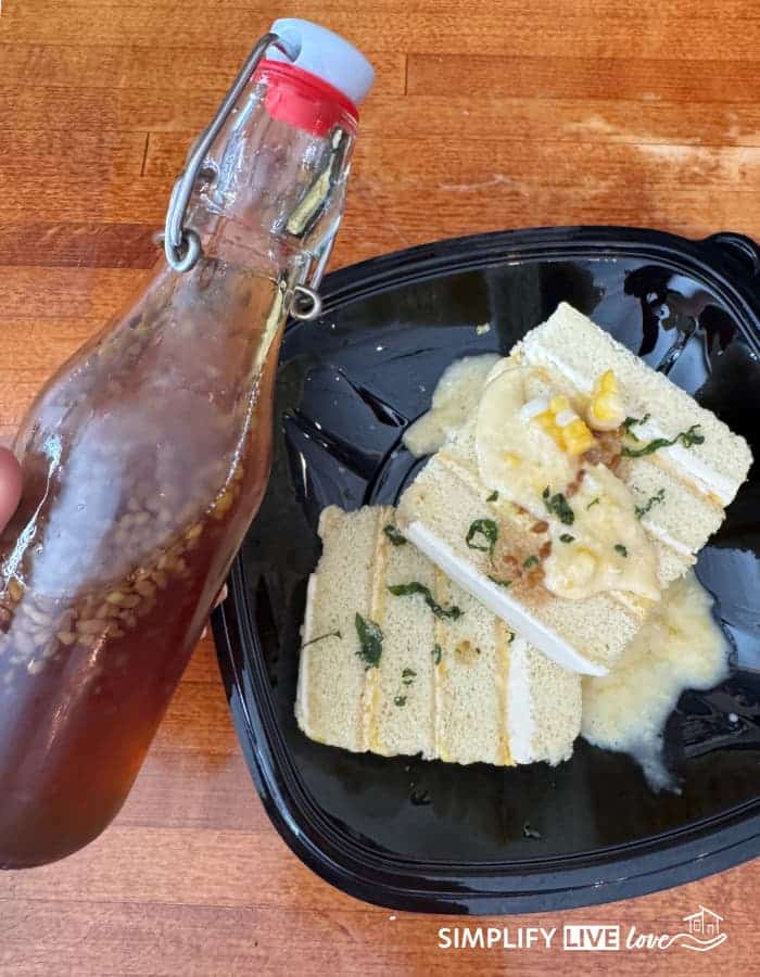 corn simple syrup and layer cake