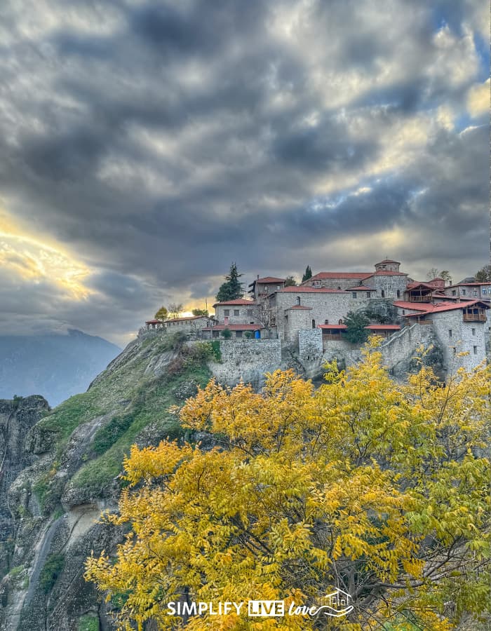 one of the famous monasteries in Meteora