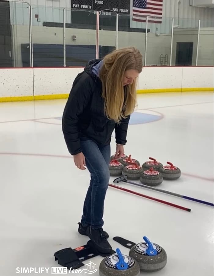 trying curling in Huntsville Rocket City Curling Club