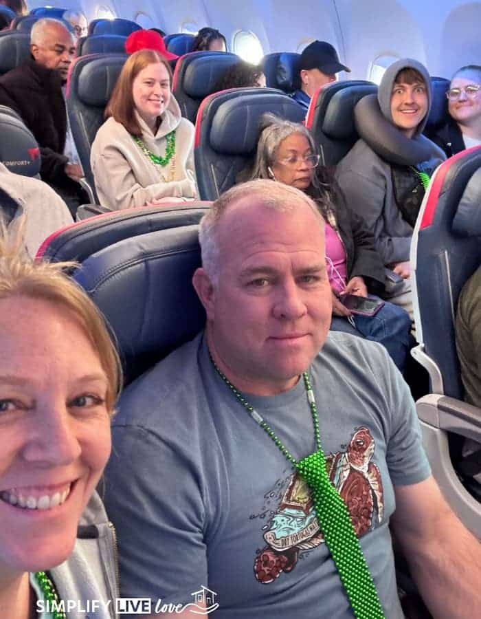 on the plane to the dominican republic