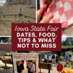 Planning your trip to the Iowa State Fair? This local mom's guide covers everything you need to know — fair dates, must-try food (hello, bacon on a stick!), money-saving tips like the Family Fun Pack, and the can't-miss exhibits and shows, from the butter cow to the giant pumpkins. Whether you're a first-timer or a 4-H family veteran, get the real scoop on making the most of your visit to Des Moines for the Iowa State Fair.