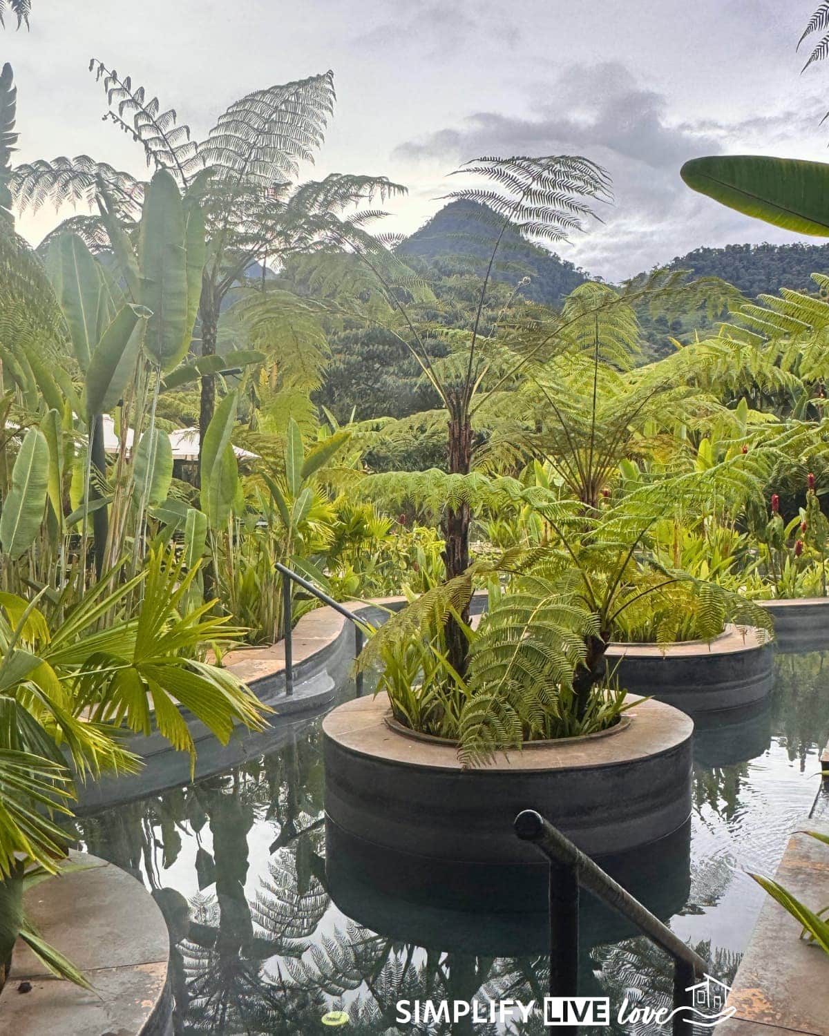 Termales El Otoño outside Manizales - thermal bath