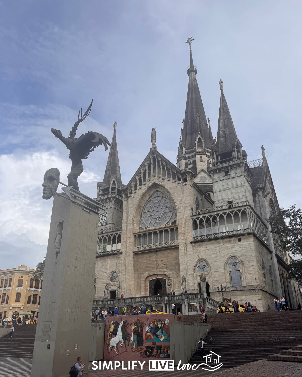Metropolitan Cathedral Basilica of Our Lady of the Rosary in Manizales Colombia
