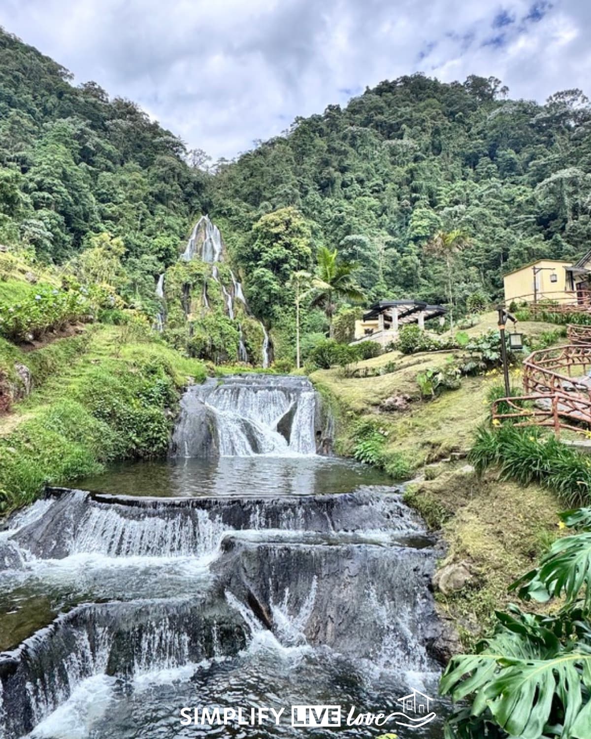 Santa Rosa de Cabal thermal pools and waterfalls