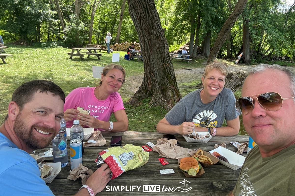 lunch at the seaplane base