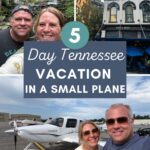 Ever wondered what it's like to fly yourself into a Tennessee vacation? We rented a Cirrus SR22 and turned a 5 day, 4 night loop through Nashville, Gatlinburg, and Knoxville into an anniversary trip to remember, complete with a hike to Rainbow Falls in Great Smoky Mountains National Park and a stay at The Oliver Hotel. Get the full flight path, hotel picks, and itinerary on the blog!