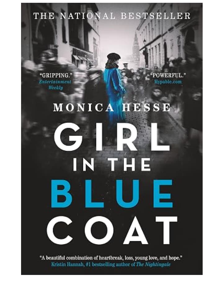 Girl in the Blue Coat by Monica Hesse book cover